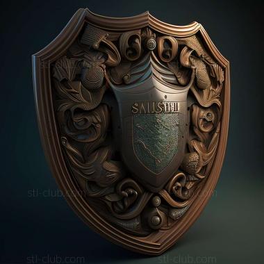 3D model shield (STL)